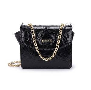 Borsa Clutch in PU Metallizzato con Chiusura Magnetica e Tracolla a Catena per Feste Serali 13,5x10,5x6 Cm - Product Image 6