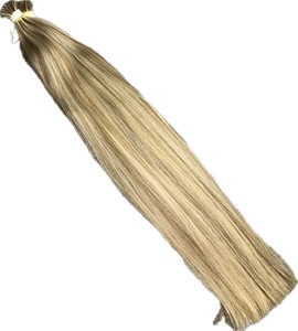 Hotest 100% Extensiones de cabello humano virgen Natural Straight I Tip Hair en 44 + Piano Colors Cabello crudo vietnamita - Product Image 5