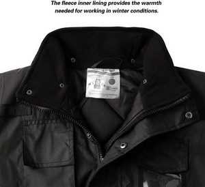 HCSP Ropa de Trabajo Chaqueta de Trabajo de Alta Visibilidad Chaqueta de Soldadura con Reflejo con Tira Reflectante Personalizada - Product Image 2