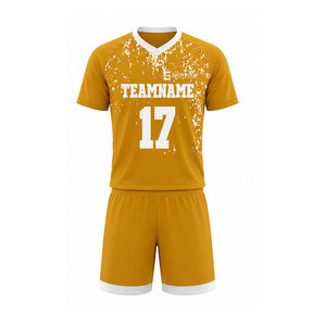 Conjunto de camiseta y pantalones cortos de lacrosse personalizados, transpirables, de secado rápido, uniforme de equipo sublimado para hombre - Product Image 1
