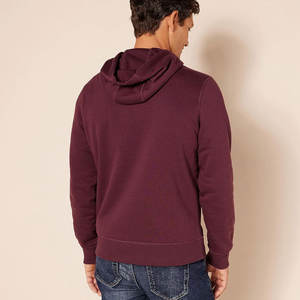 Couleur marron hommes vêtements de rue à capuche personnalisé de haute qualité 500 Gsm poids lourd tissu épais nouvelle mode coton à capuche pour hommes - Product Image 2