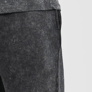 Summer Active Wear Shorts pour hommes Quick Dry Acid Washed Vintage Jogging Shorts Style décontracté avec motif solide Tailles XS à 6XL - Product Image 6