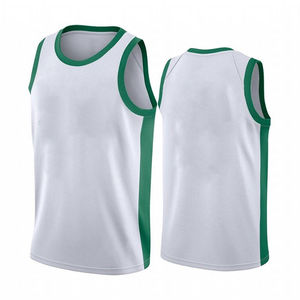 Camiseta de Baloncesto de Talla Grande con Cuello Cuadrado, Transpirable, con Nombre de Equipo Personalizado, Logotipo Personalizado Sublimado Completo, Diseño Personalizado - Product Image 3