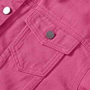 Custom Street wear Women Denim Jacket High Quality 100% Cotton Washed <b>Jean</b> Jacket Women Top Trending Unique Women Denim Jacket - Product Image 4