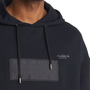 Sweats à capuche à épaules tombantes en coton design personnalisé Sweats à capuche à épaules tombantes de qualité supérieure de base - Product Image 5