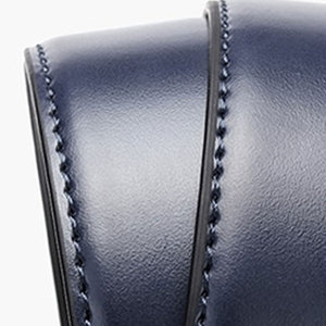 Cinturón de cuero para hombre, diseño elegante, cinturón de cuero de larga duración, adecuado para atuendos formales e informales - Product Image 5