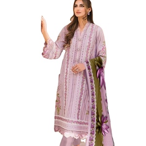 Latest Designer Faux Georgette Embroidery Sequence Work <b>Kurti</b> Set by Fab Zone - Product Image 1