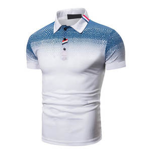 เสื้อเชิ้ตผู้ชายไซส์ใหญ่ สีตามสั่ง ผ้าถักนิตติ้ง 100% ผ้าฝ้าย โลโก้ด้านหน้า ระบายอากาศได้ดี สวมใส่สบาย คุณภาพสูง - Product Image 1