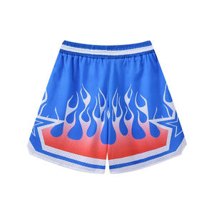 Bsci, venta al por mayor, ropa deportiva, sublimación, verano, universidad, llano, solo hombres, venta al por mayor, deportes, pantalones cortos de baloncesto para hombre en blanco personalizados - Product Image 3