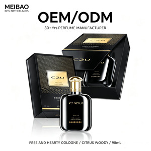 Parfum C2U Free Hearty en gros, 90 ml, Cologne pour homme aux notes d'agrumes et de bois, en stock, OEM, logo personnalisé, marque privée - Product Image 1
