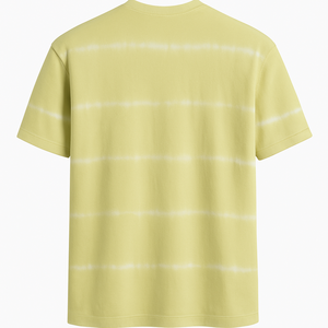 T-shirt Homme de Haute Qualité à Manches Courtes Uni Acid Wash Oversize Col Rond T-shirt Uni Grande Taille Homme - Product Image 2