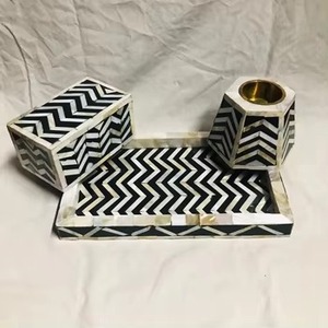 Mother of Pearl Bakhoor Burner Set Religious Elegant Handmade Incense Holder for Spring & Fall Seasons Meditation & <b>Decor</b> - Product Image 4