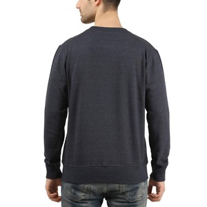 Good Quality Pullover Streetwear 100% Cotton <b>Thick</b> <b>Fleece</b> Regular Sleeve Blank Custom Crewneck Lined Breathable Sweatshirt Men - Product Image 6