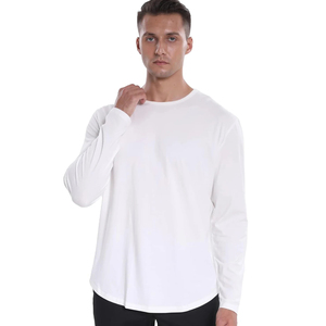 Fashionable Breathable 100% Cotton <b>Men's</b> <b>T</b>-<b>Shirts</b> Quick Dry Slim Fit <b>T</b>-<b>Shirts</b> for Sale Good Quality cotton <b>men</b> <b>long</b> sleeve - Product Image 4