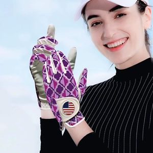 Gant de golf pour gaucher, taille cadet, nouvelle arrivée, fabriqué en cuir de mouton, dernier style, léger, antidérapant, fermeture à boucle et crochet - Product Image 1