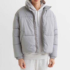 แจ็กเก็ตผู้ชายบุฟองน้ำสองกระเป๋ากันลมสำหรับฤดูหนาว - Product Image 1