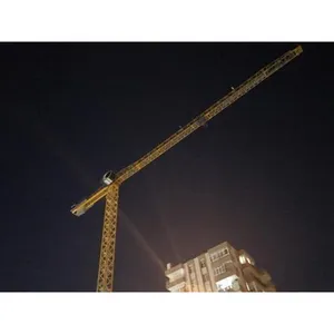 Grúa Torre duradera, ingeniería, maquinaria de construcción, grúas, elevación de 6 toneladas, el mejor precio bajo, grúas torre fabricadas en Turquía 5510