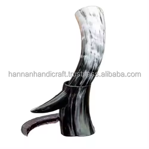 Premium Quality Buffalo Viking Nautical Drinking Horn Carved Antique Animal Style Eco Friendly Stand <b>Holder</b> Party <b>Mug</b> Custom - Product Image 5