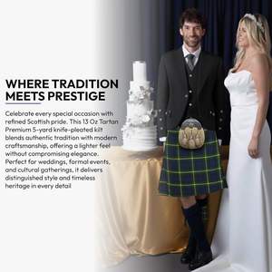 Kilt écossais pour homme, clan Gordon, tartan, meilleur choix, durable, acrylique, laine, boucles antirouille, sangles en cuir véritable, 2026 - Product Image 6