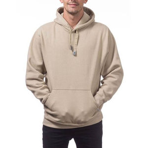 Venta al por mayor 280 Gsm French Terry Pullover Hoodie para hombres logotipo personalizado bordado a granel en blanco de gran tamaño Hoodie Lined Build Your - Product Image 5