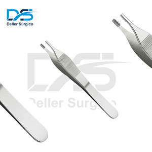 Adson Brown Stille Tissue Forcep en acier inoxydable de qualité supérieure fabriqué au Pakistan - Product Image 1