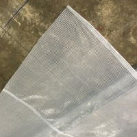 Bâche en PE tissée Leno unie, imperméable et traitée anti-UV, pour serres agricoles et usage industriel