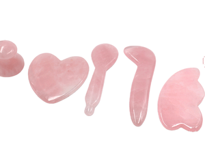 OEM/ODM cuerpo raspado Rosa Jade Gua Sha piedra <span class=keywords><strong>cara</strong></span> adelgazamiento amatista cristal Bian Piedra Rosa <span class=keywords><strong>Cuarzo</strong></span> masaje herramienta tablero <span class=keywords><strong>rodillo</strong></span> - Product Image 6