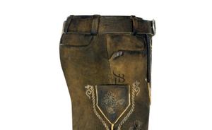 กางเกงขาสั้นสไตล์บาวาเรียปรับแต่งได้ตามต้องการกางเกงขาสั้นสำหรับผู้ชายสไตล์สตรีทเอวกลางระบายอากาศได้แบบถักไซส์ใหญ่พิเศษยาวเท่าเข่า - Product Image 4