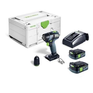 Taladro Inalámbrico Festool TXS 12 2,5-Plus de 12V con 2 Baterías, Cargador y Estuche - Product Image 1