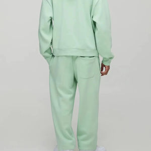 Survêtement d'hiver pour homme à capuche respirant - Style de vie actif moderne, vêtements de sport décontractés, 100% coton, léger - Product Image 6