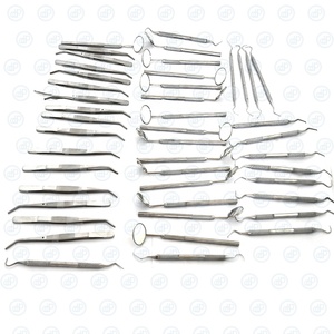 พ่อ D Pro 45ชิ้นชุดเครื่องมือทันตกรรมพื้นฐานกระจกเกรดประหยัดคีมวิทยาลัยและเครื่องมือวินิจฉัยได้รับการรับรอง CE ISO - Product Image 1