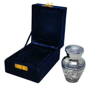 โกศเผาศพอลูมิเนียมทันสมัยเป็นมิตรต่อสิ่งแวดล้อมสำหรับผู้ใหญ่งานศพมีสไตล์หรือใช้ภายในบ้าน - Product Image 5