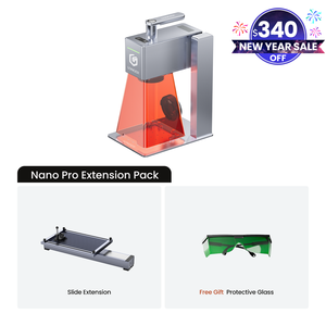 Graveur laser CO2 portable Longer Nano Pro 12W 6W, nouveau, pour acrylique, pierre, métal, plastique, verre, caoutchouc, bois, contreplaqué, MDF, LAS - Product Image 6