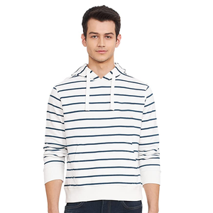 Sudadera con capucha de algodón 100% de alta calidad para hombre, diseño personalizado, sudaderas con capucha de bolsillo a rayas, sudadera cómoda para hombre, sudaderas con capucha de BD - Product Image 1