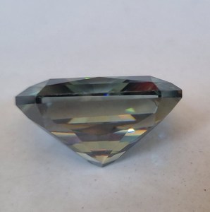 High Quality 37.90 Ct Blue Radiant Shape <b>Loose</b> <b>Moissanite</b> Diamond Pendant Excellent Cut Faceted Gemstone 20mm Handmade Jewelry - Product Image 2