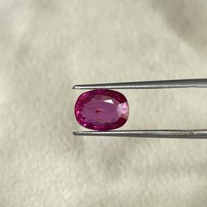 คุณภาพสูง3กะรัตทับทิมธรรมชาติ mozambique ไม่มีความร้อนรูปไข่สีแดงแหวนสีชมพูขนาดอัญมณีสำหรับทำแหวนและจี้ - Product Image 6