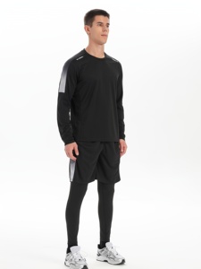 Conjunto deportivo de gimnasio de 3 piezas para hombre, OEM, ropa deportiva de punto de secado rápido para correr y entrenar, fabricante de ropa deportiva al por mayor - Product Image 3
