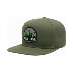 Gorras Snapback de 5 paneles estructuradas de bajo impuesto, logotipo de Parche de goma, ala plana, sombreros deportivos de Hip Hop para hombres y mujeres, ODM OEM para gorra de uso informal - Product Image 3