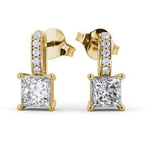 Classic New Arrival Trendy <b>Earrings</b> 1.88CT Princess Cut Lab Grown Diamond Drop Vintage <b>Earrings</b> for Women Fine Jewelry for Women - Product Image 5