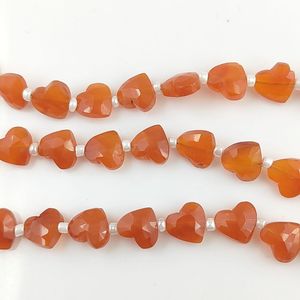 Cornaline Gemme Coeur Forme Perle Strand Fournisseurs Indiens - Product Image 4