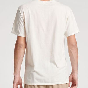 Camiseta de calle de gran tamaño para hombre con logotipo personalizado, Camiseta de punto de algodón de peso pesado con hombros caídos, ajuste regular con diseño único - Product Image 4