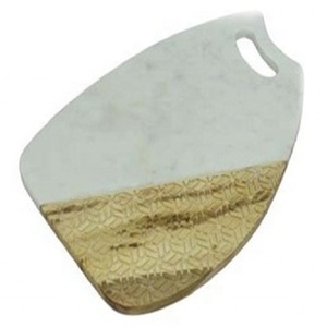 2025 nouveau Design marbre rectangulaire planches à découper écologique indien artisanat bois pour cuisine fromage blocs à découper - Product Image 3