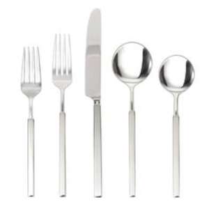 Ensemble de couverts en acier inoxydable robuste avec une forme incurvée moderne Finition ultra-élégante et surface ultra-durable - Product Image 4