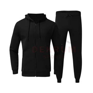 Dernier design de survêtement d'hiver à capuche pour homme, 100% coton, logo personnalisé, faible MOQ, vente en gros - Product Image 1