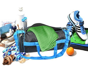 Bolsa de Viaje Unisex de Poliéster/Nailon Personalizada, Nueva, de Diferentes Colores, Transpirable, Ligera, Plegable, de Gran Capacidad, OEM, para Fitness - Product Image 3