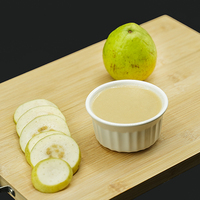 Pure natuurlijke guave puree, bestseller, aseptisch witte guavepasta, gefilterde guave puree in aseptische zak, 100% natuurlijk.