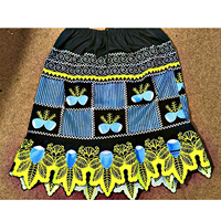 Faldas largas informales de alta calidad, nuevo estilo, ropa de Isleño hawaiano, falda con estampado Floral para la playa, bordado personalizado