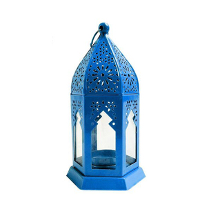 Luxury Fancy Blue Hanging <b>Mini</b> Moroccan <b>Lantern</b> on Hot Selling and High Quality Top Selling and High Quality - Product Image 2