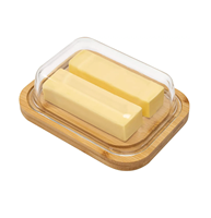 Boîte à beurre en bois pour restaurant, boîte de table, emballage personnalisé, coffret cadeau thé, rangement en bois, aspect luxueux, outil à fromage