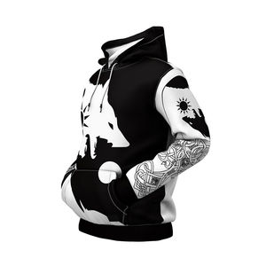 Tout nouveau sweat à capuche de sublimation personnalisé unisexe à séchage rapide grande taille conception complète pour hommes et femmes - Product Image 3